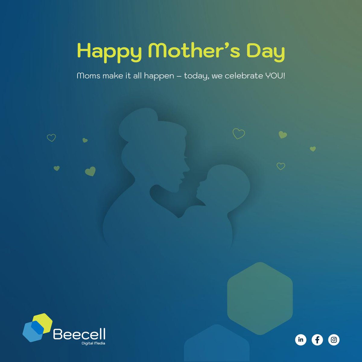 BeecellMedia's tweet photo. To all the Supermoms out there,
Motherhood is the ultimate multitasking superpower—balancing love, dreams, and endless to-do lists with a smile.
We see you, appreciate you, and celebrate you today and every day.
Happy Mother’s Day! 💖 https://t.co/n7wT6oWKra