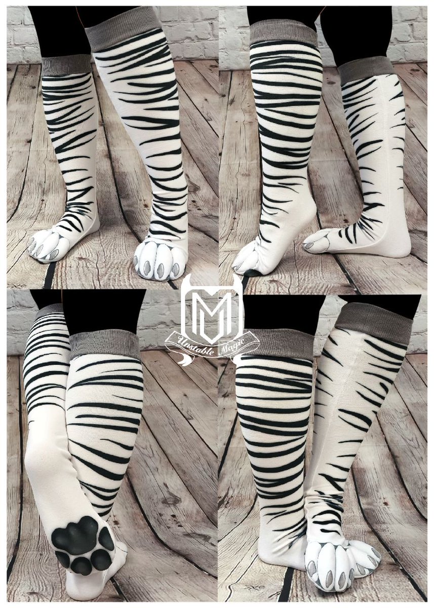 Irbis_Midnay's tweet photo. 🐾❄️ White Tiger Paws – Elegance & Power! ❄️🐾
Feel the grace and power of a white tiger with these incredible knee-high paws! Pure white color combined with black stripes creates a spectacular predatory image.
#WhiteTigerPaws #FurryStyle #TigerSpirit #UnstableMagic https://t.co/5kqU8lpBWM