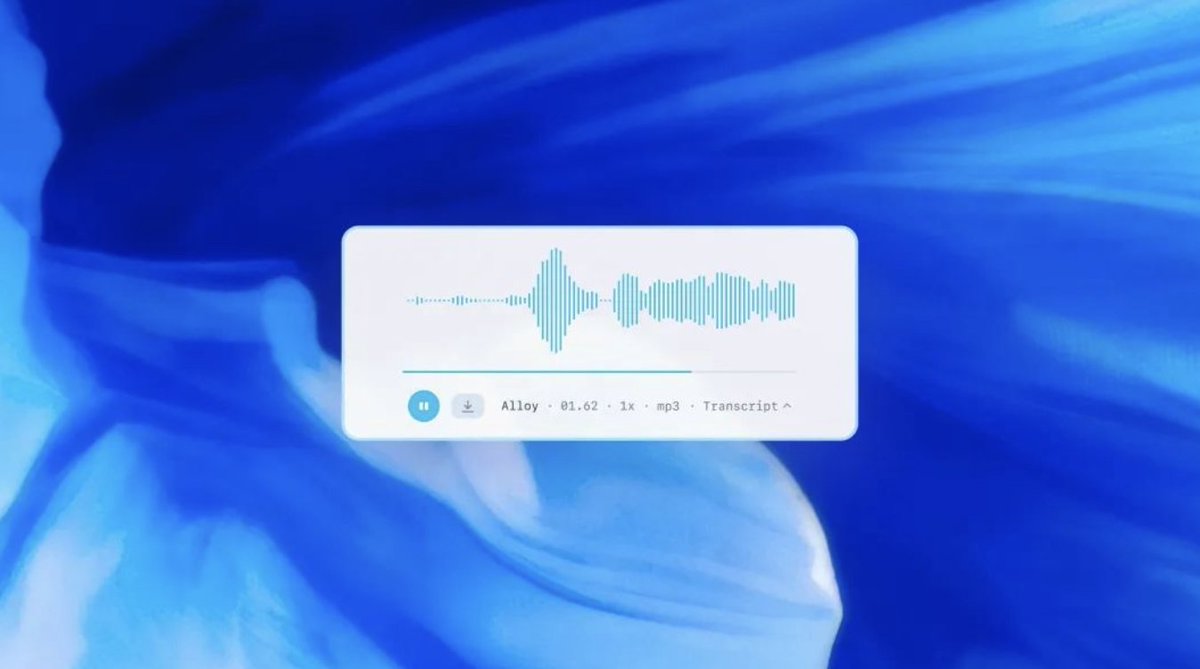 MissWow66's tweet photo. 🚀 Big news! @OpenAI just released new audio models in their API with speech-to-text &amp; text-to-speech features. The gpt-4o-transcribe model offers improved transcription reliability with enhanced vocal nuance capture. 🔥 #AI #TechNews #OpenAI #VoiceTech #RachelDecodesAI https://t.co/M3Aep4XoY7