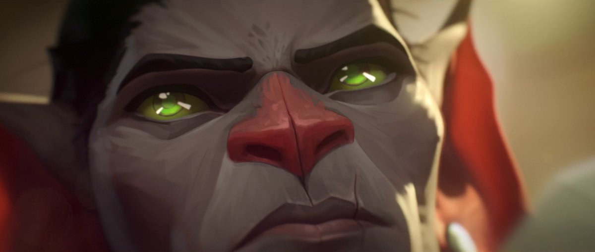 DanGrievous's tweet image. Scar with and without his cool Firelight mask! 

#Arcane #Firelights