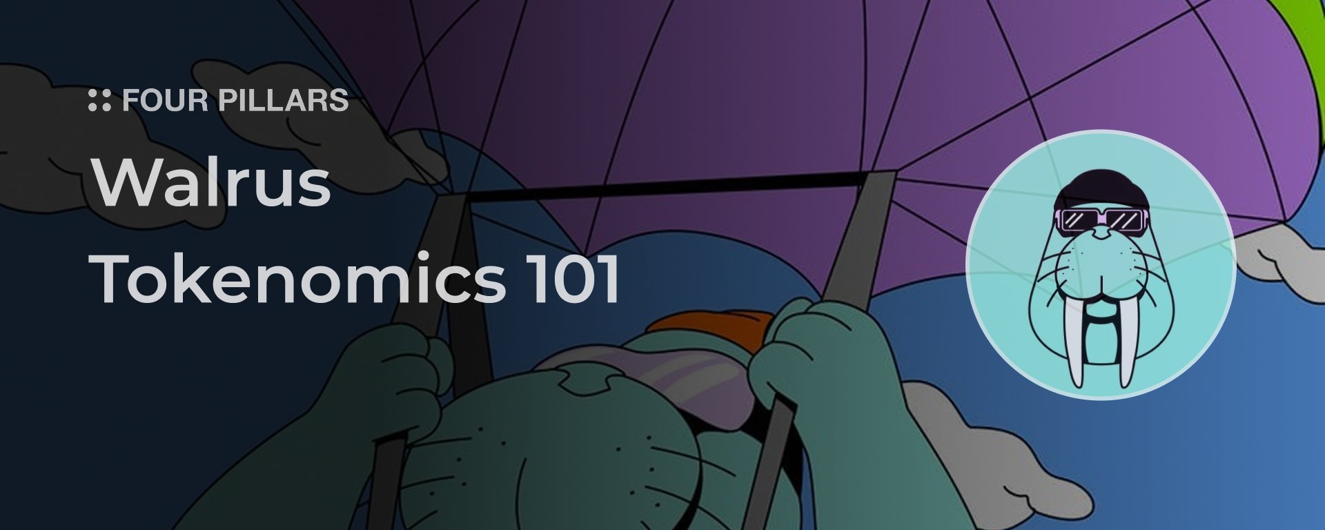 Four Pillars on X: ": : [Issue] Walrus Tokenomics 101 " / X