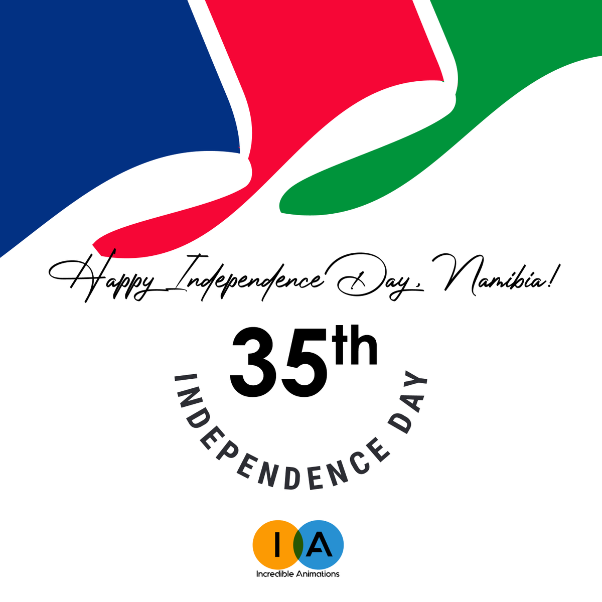 As Namibia celebrates 35 years of independence, Incredible Animations takes pride in shaping the future through creativity and innovation.

Together, we will continue telling stories, building brands, and bringing visions to life for a brighter Namibia.

Happy Independence Day