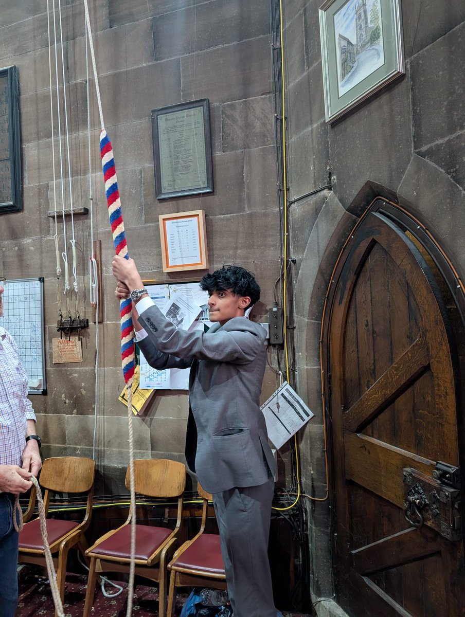 Ringing the church bells is harder than it looks