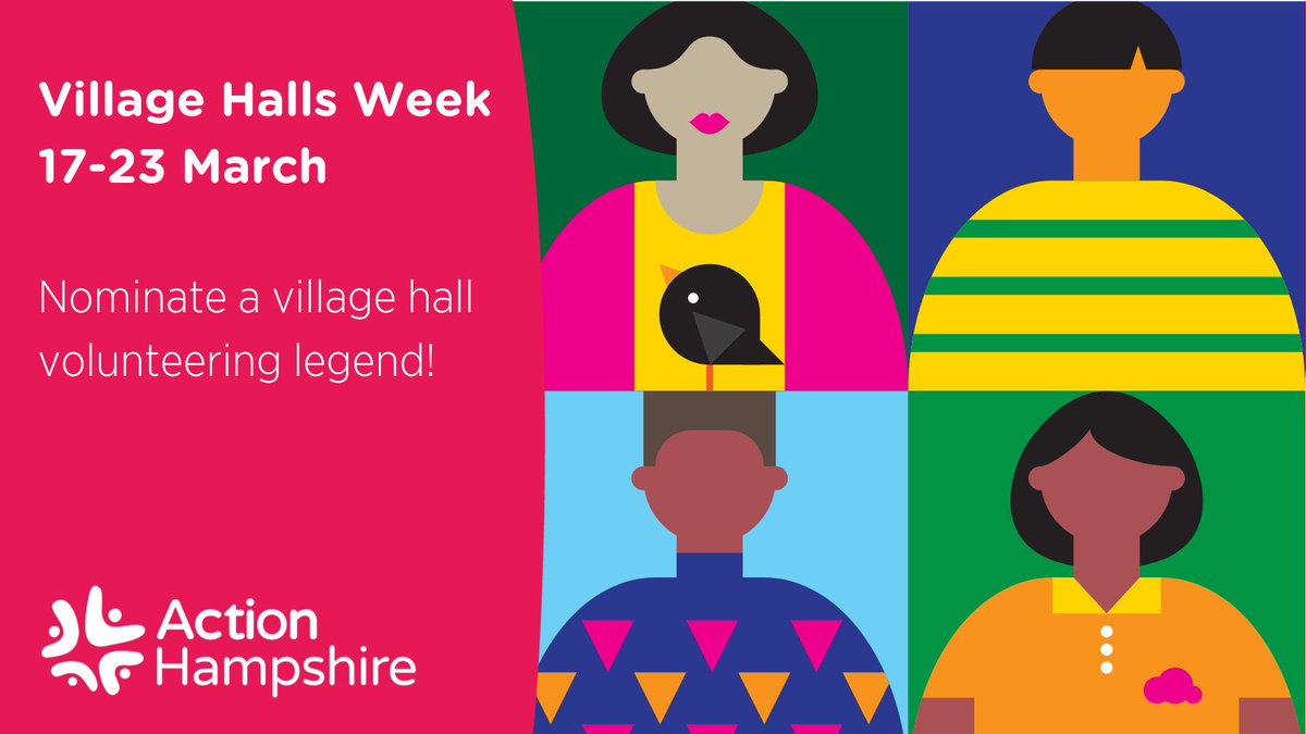 ACRE THE ORGANISATION RUNNING VILLAGE HALLS WEEK WANT TO HEAR ABOUT YOUR VOLUNTEERS.
Put these volunteers in the limelight by posting their stories on their online gallery.

👉 Share about your volunteer here: lght.ly/93ah36h

#VillageHallsWeek