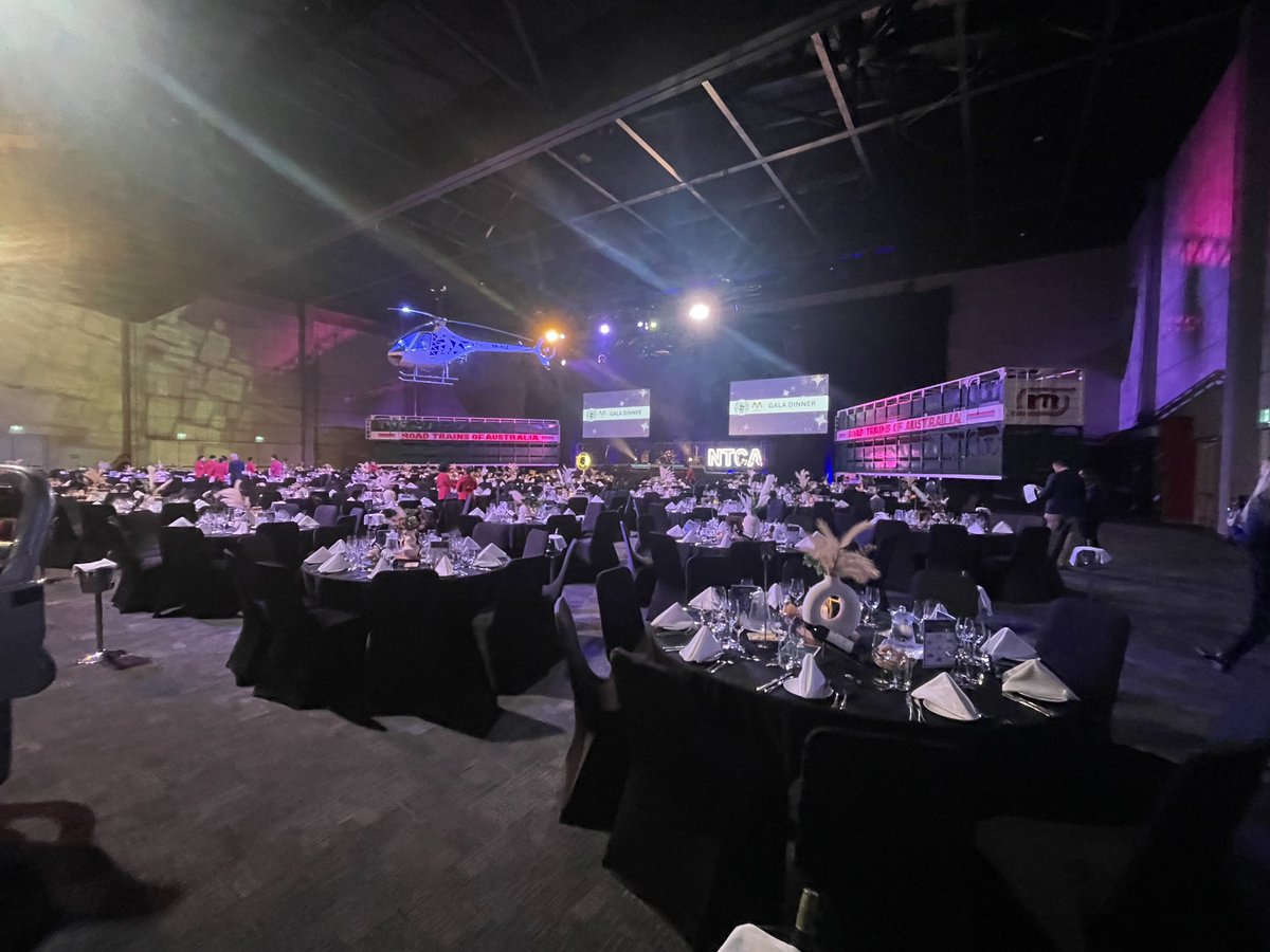 All is set for the <a href="/NTCattlemen/">NTCA</a> AACo Gala Dinner. A great way to end a great conference.