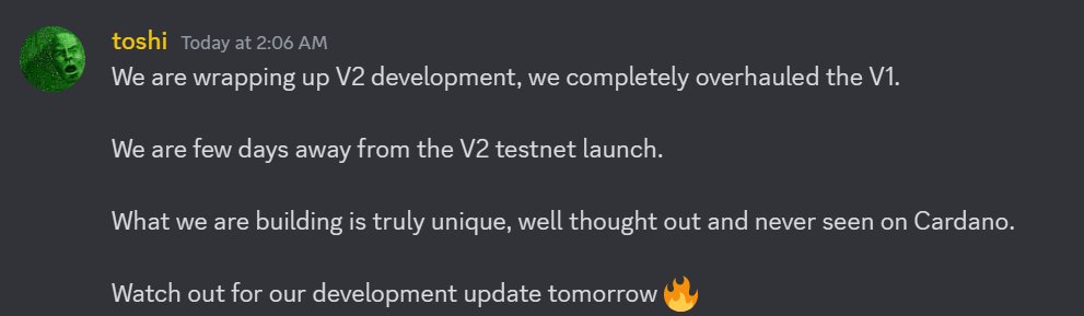 "Foreon is building something truly unique, well thought out and never seen on Cardano"

What's cooking <a href="/cardanomoto/">toshi cardanomoto</a>👀
