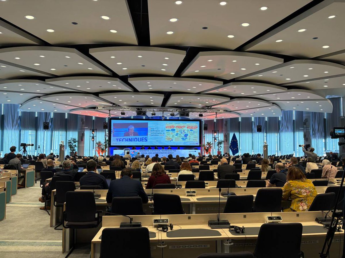 Last week, as part of our communication activities with <a href="/AdriaCongrex/">Adria Congrex Srl</a>  for <a href="/EU_Eurostat/">EU_Eurostat</a>, we attended #NTTS2025!

🎙️ We interviewed the winners of the <a href="/EU_EMOS/">EMOS</a> 2025 Master’s Thesis Competition 🏆—brilliant young researchers whose work is shaping the future of official statistics.
