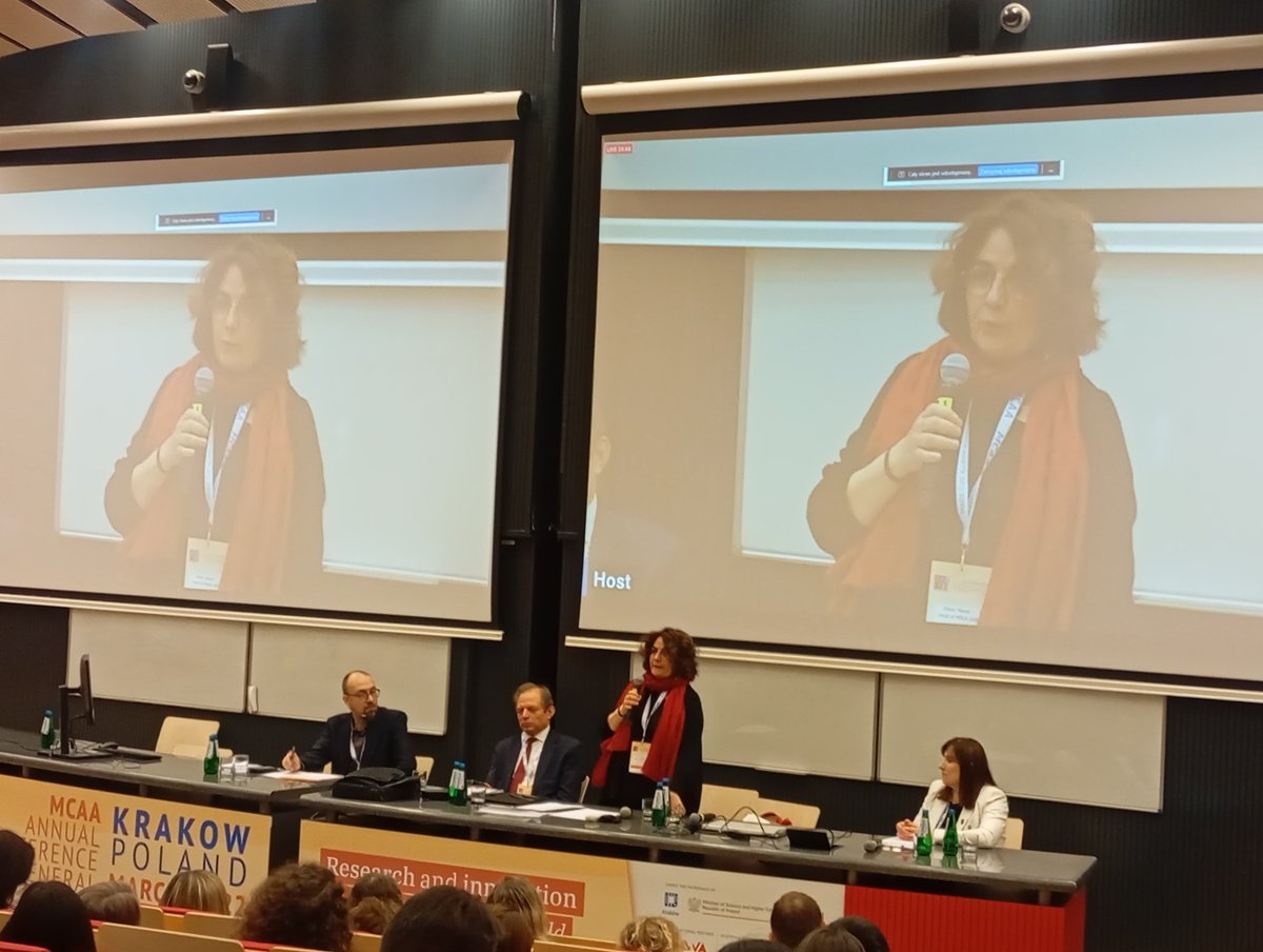 MCAA Annual Conference Opening Ceremony. Claire Morel, Head of MSCA unit, highlights the importance of the projects developed within the Marie Curie actions, including MEDNIGHT. 

#unitedbyscience #mediterranean #womeninscience #msca #publicunderstanding #exhibition #MCAAConf2025