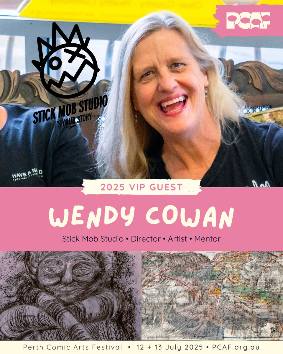 PCAF ~ Perth Comic Arts Festival tweet media