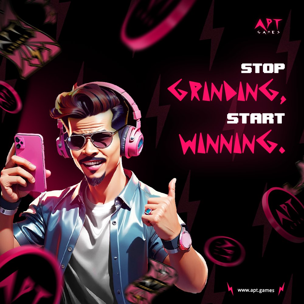 🎮 The best gamers don’t grind. They win.
💰 APT Games lets you stack wins, not stress.

🏆 Daily rewards. Smart earnings. Passive income.

🚀 Ready to upgrade your playstyle?
👉 apt.games

#APTGame #WinTheGame #NoMoreGrinding