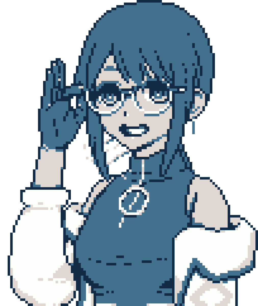 「透過ver#どっとライブドット絵部 」|かる〜🌹🍋のイラスト