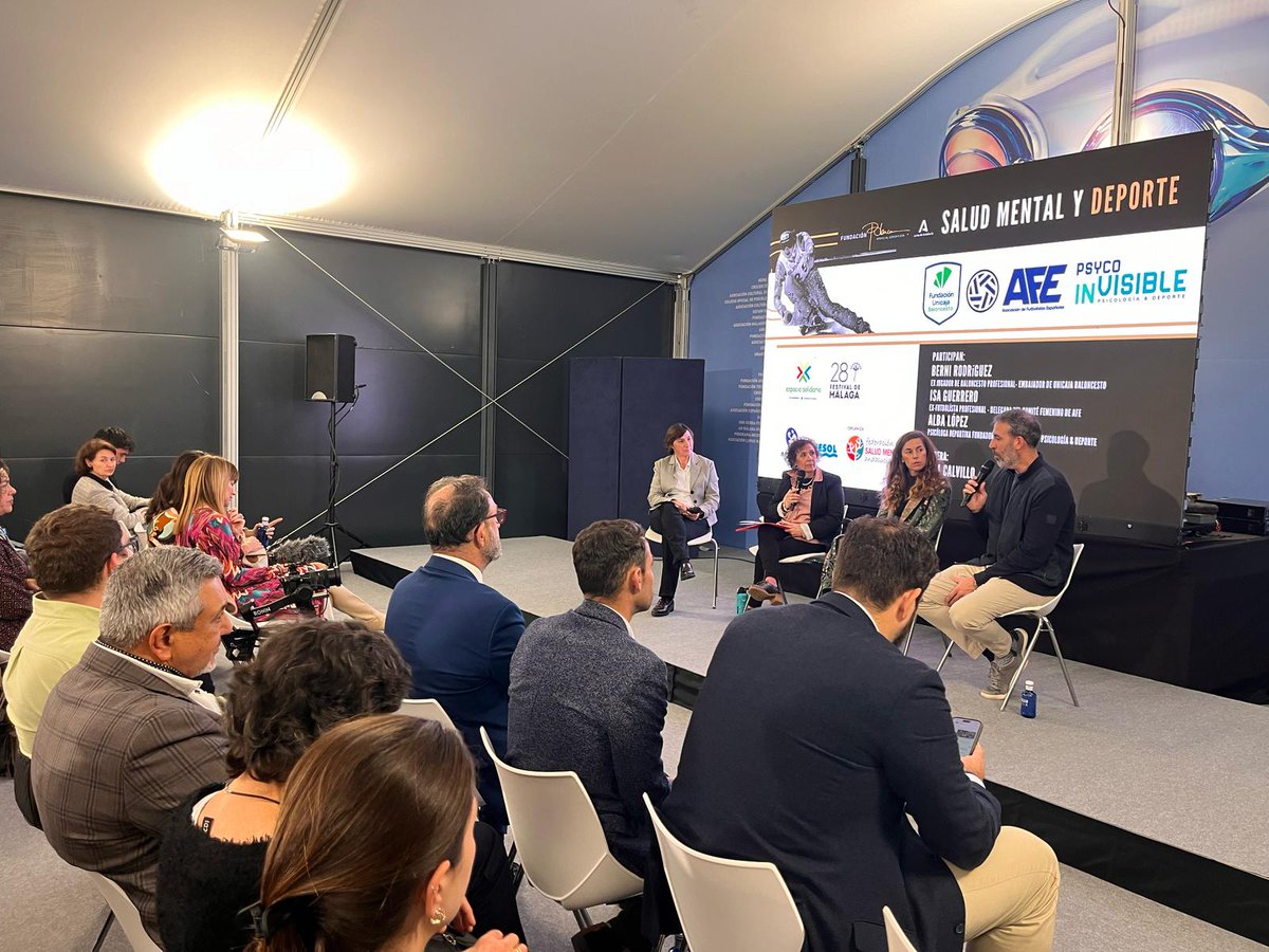 Agradecer a <a href="/consaludmental/">SALUD MENTAL ESPAÑA</a> la oportunidad de visibilizar una realidad que cada año nos priva de disfrutar de grandes deportistas y personas. Un placer poner mi granito de arena <a href="/malaga/">Ciudad de Málaga</a> <a href="/anaminmar11/">Ana MM</a>