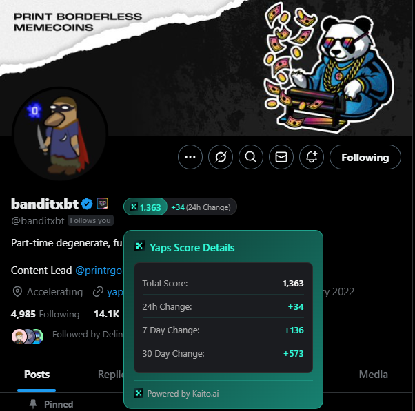 KaitoAI's tweet image. Community built yApps.

Powered by our Yaps API.