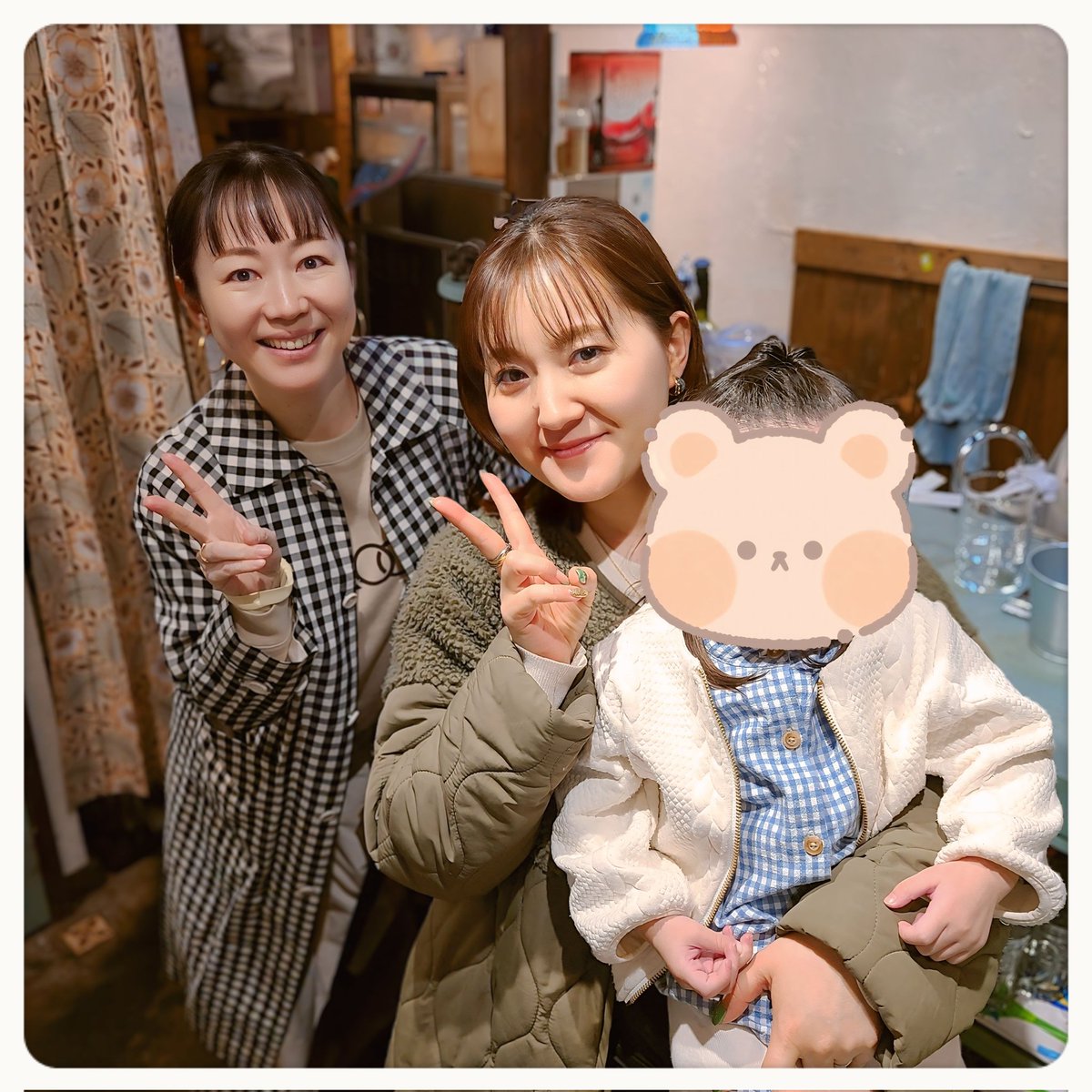 hiro_2929's tweet photo. うふふ。

先日ひっっっさしぶりに、みさ姉こと関山美沙紀パイセンと会ってきたよん🫶

なんと、約5年ぶり…！！

みさ姉は相変わらず面白くてオシャレで優しくてホッとしました😌💕︎︎
会話のテンポ感落ち着くぅ〜〜〜！笑

娘も会わせられて嬉しかったです♪
ありがとうございました🥰
また是非ー！ https://t.co/rZX62ODh7p