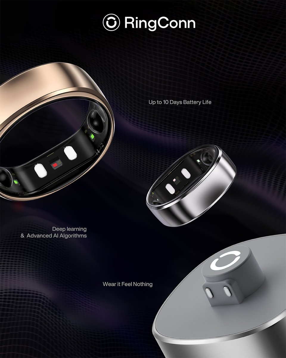 Introducing RingConn Gen 2 Air – With up to 10 days of battery life and a design that offers weightless comfort, this is not just a smart ring—it’s your personal health companion. Powered by deep learning and advanced AI, it provides precise, real-time insights into your
