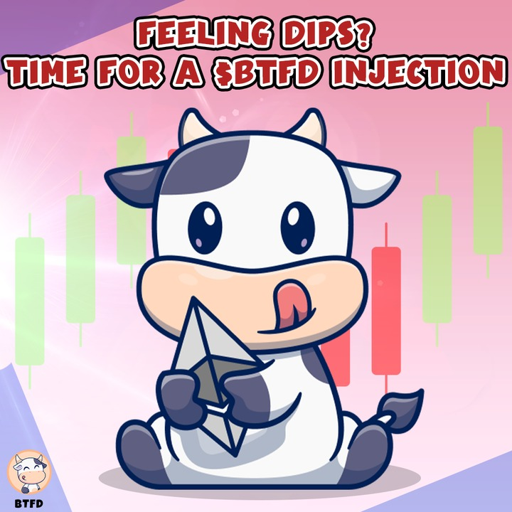 BTFD_COIN's tweet photo. Bulls feeling shaky? Dose up on this presale 💉🔥

Get in now: https://t.co/AqqPJ8aKzG

#BTFD #Presale #cryptocurrency #memecoin https://t.co/5iF16nh9hy