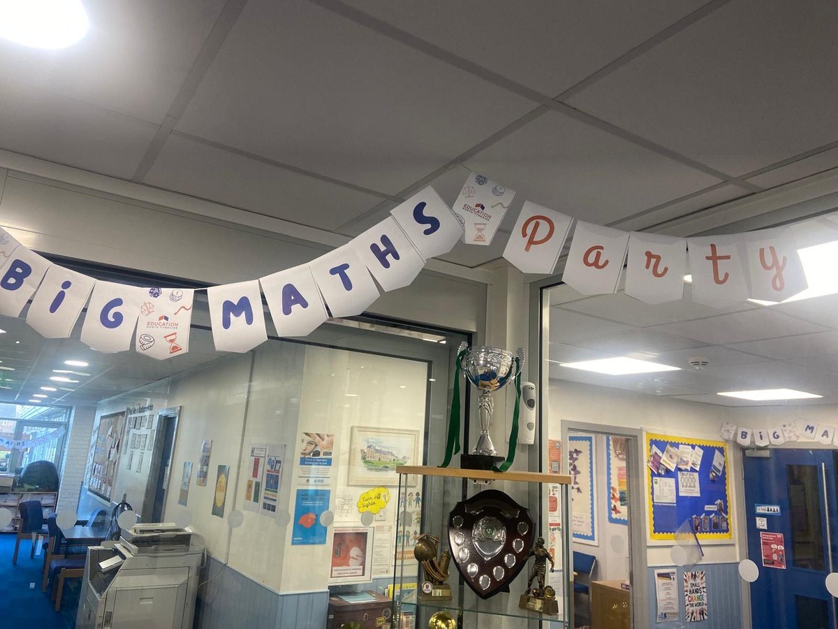 Is your school taking part in our Big Maths Party today? 🎈🎈➖➕➗🟰X 
#Bigmathsparty
