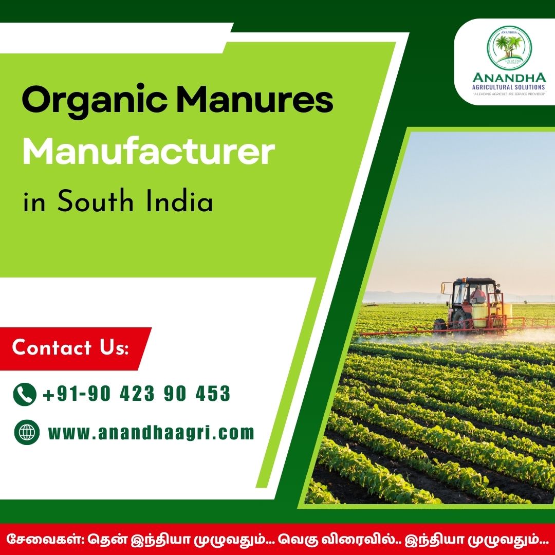 AnandhaAgri's tweet image. Anandha's organic manures are South India's answer to soil degradation and sustainable farming. Build long-term fertility while growing amazing crops
 Call us: +91-90 423 90 453 
 Visit: anandhaagri.com
#RegenerativeFarming #OrganicSolution #HealthySoil #SouthIndianFarmer