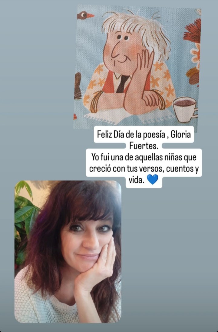 Feliz día de la Poesía. 

Convertí mis defectos
en afectos 
y quedé tan guapa.

Gloria Fuertes