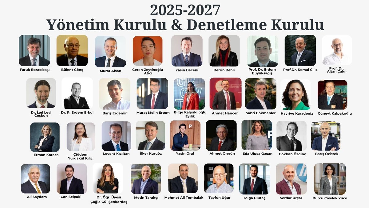 🚀 TBV’nin 30. Yılında Olağan Genel Kurul Toplantısı Gerçekleşti 

Bu genel kurulda aynı zamanda 2025-2027 yılları arasında görev yapacak yeni yönetim kurulu üyeleri de belirlendi.