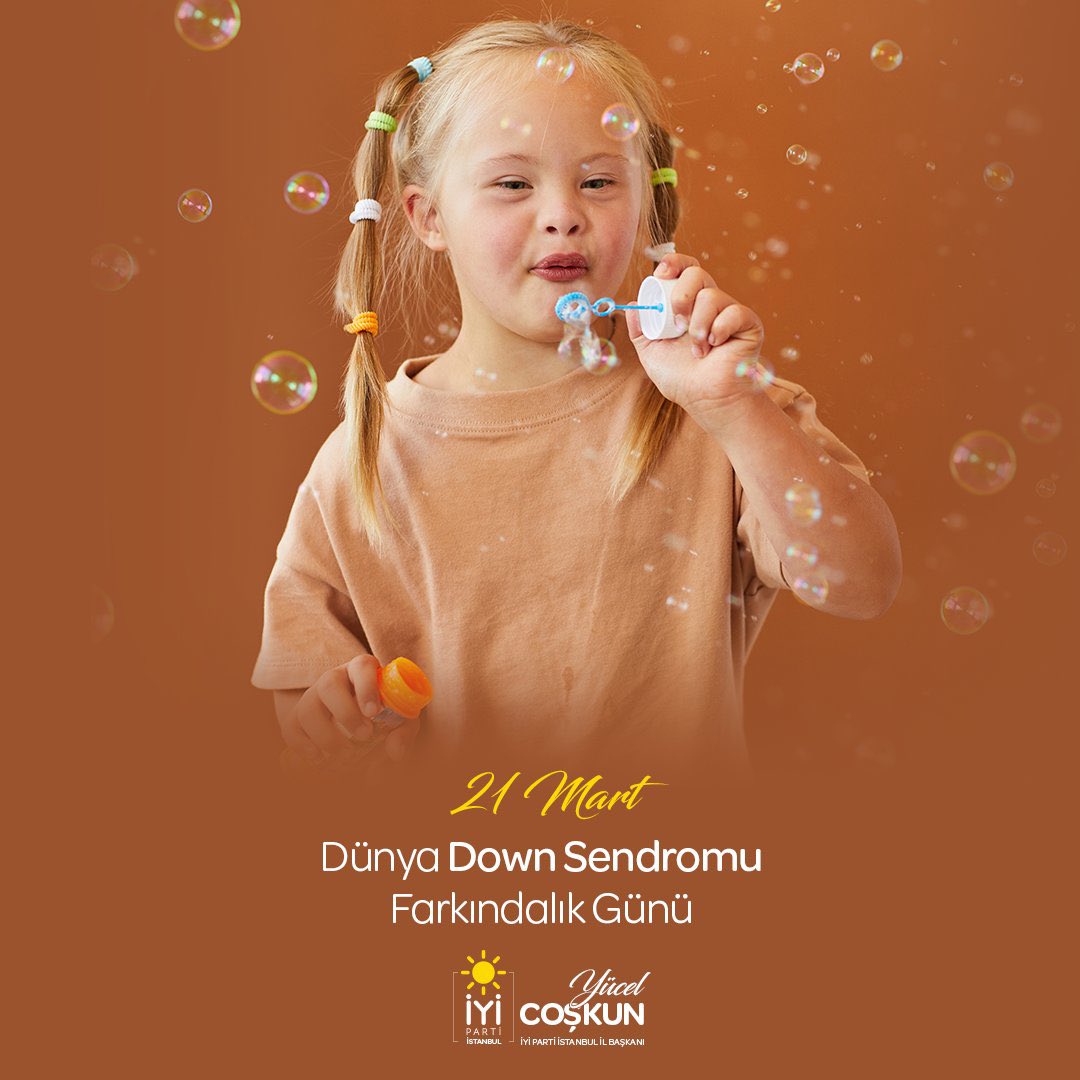 Dünyamıza kattığınız güzelliğin farkındayız.

#DünyaDownSendromuFarkındalıkGünü