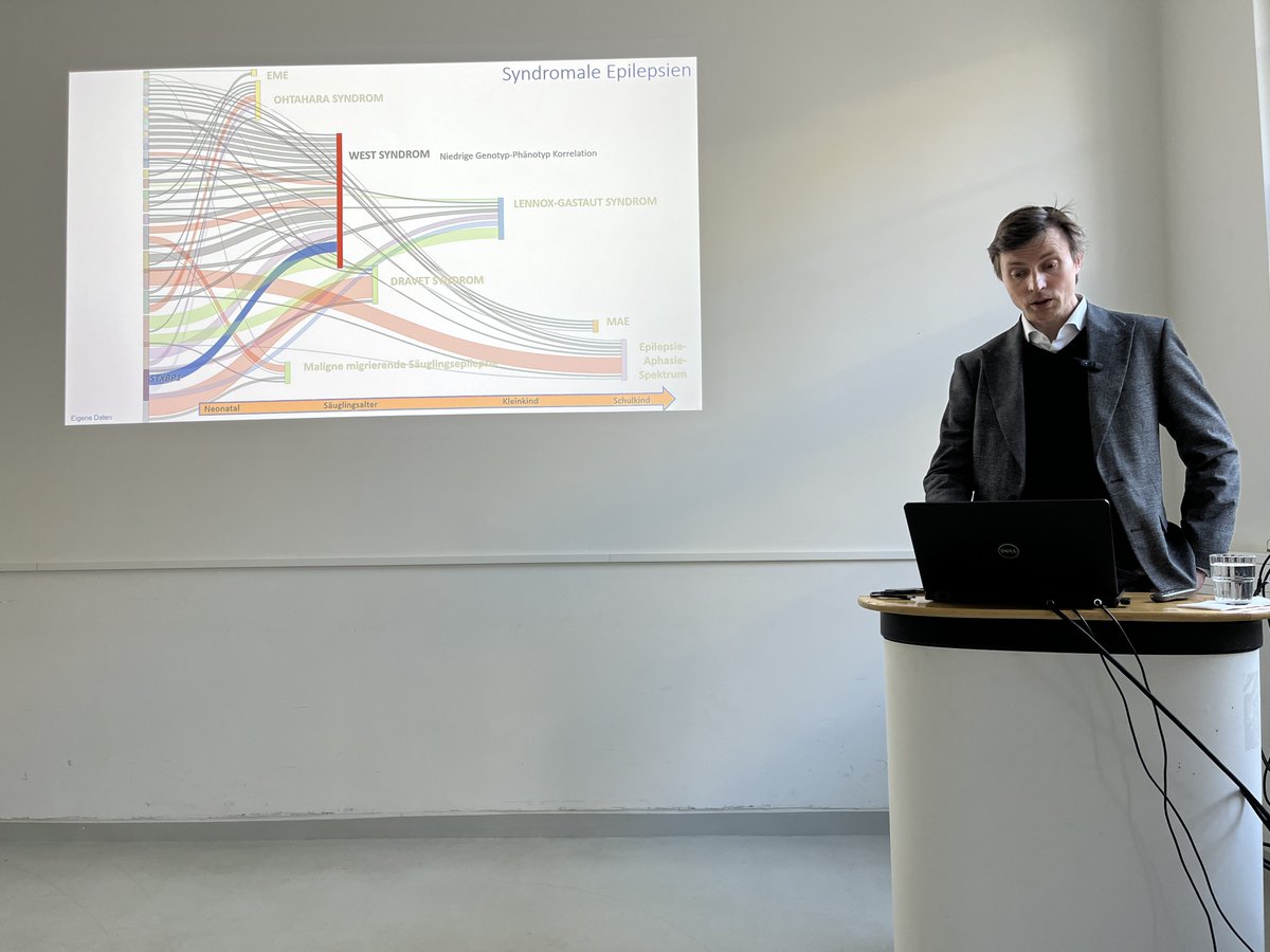 This week we welcomed our very good collaborator <a href="/SteffenSyrbe/">Steffen Syrbe</a> who gave us an overview on epilepsy syndromes due to variants in the MTOR &amp; RAS/MAP kinase signaling pathways &amp; the increasing treatment options.

Dinner together later on closed out the evening. Thanks for the visit!
