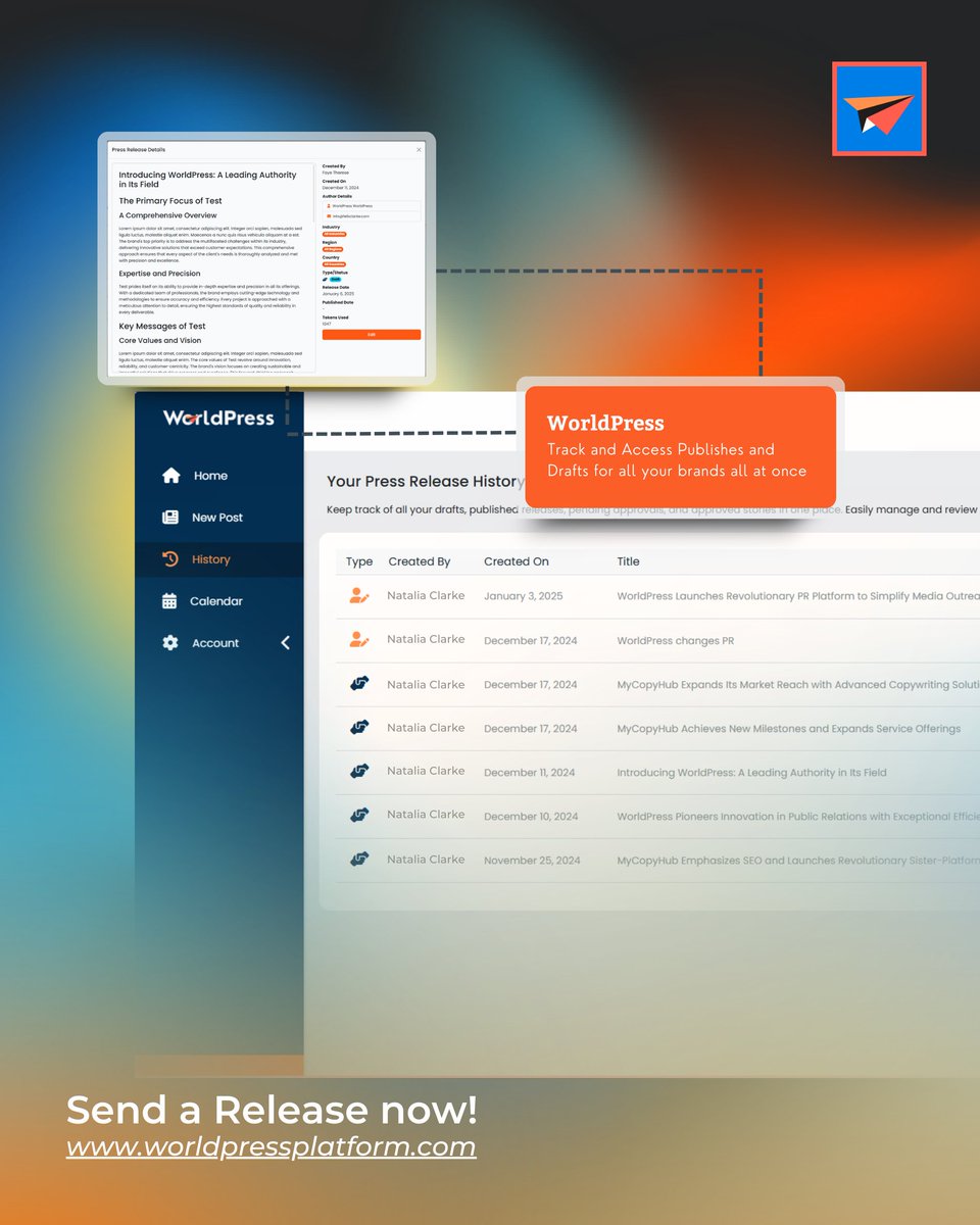 WorldPress tweet media