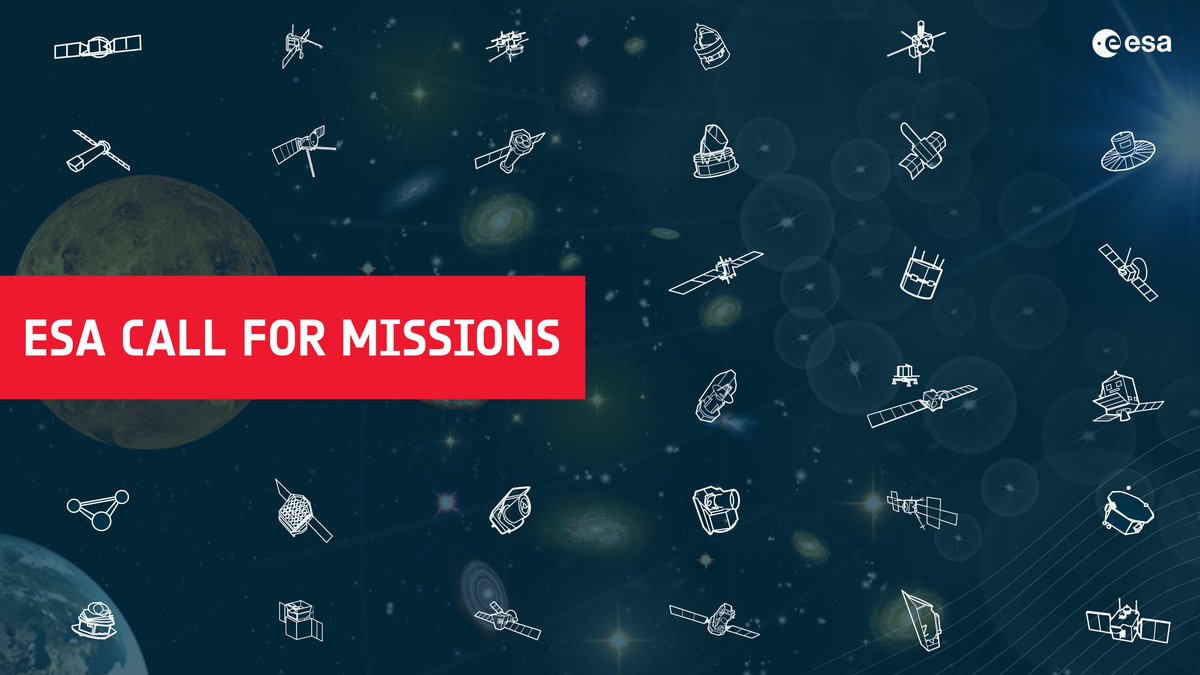ESA Science (@esascience) on Twitter photo 📢 Several mission opportunities announced!
The ESA Director of Science, Prof. <a href="/CGMundell/">Carole Mundell @cmundell.bsky.social</a>, solicits the scientific community in ESA's Member States for proposals for:
➡️ a Fast mission to be launched around 2034
➡️ a Medium-size mission to be launched around 2041
➡️ mini-Fast 📢 Several mission opportunities announced!
The ESA Director of Science, Prof. <a href="/CGMundell/">Carole Mundell @cmundell.bsky.social</a>, solicits the scientific community in ESA's Member States for proposals for:
➡️ a Fast mission to be launched around 2034
➡️ a Medium-size mission to be launched around 2041
➡️ mini-Fast