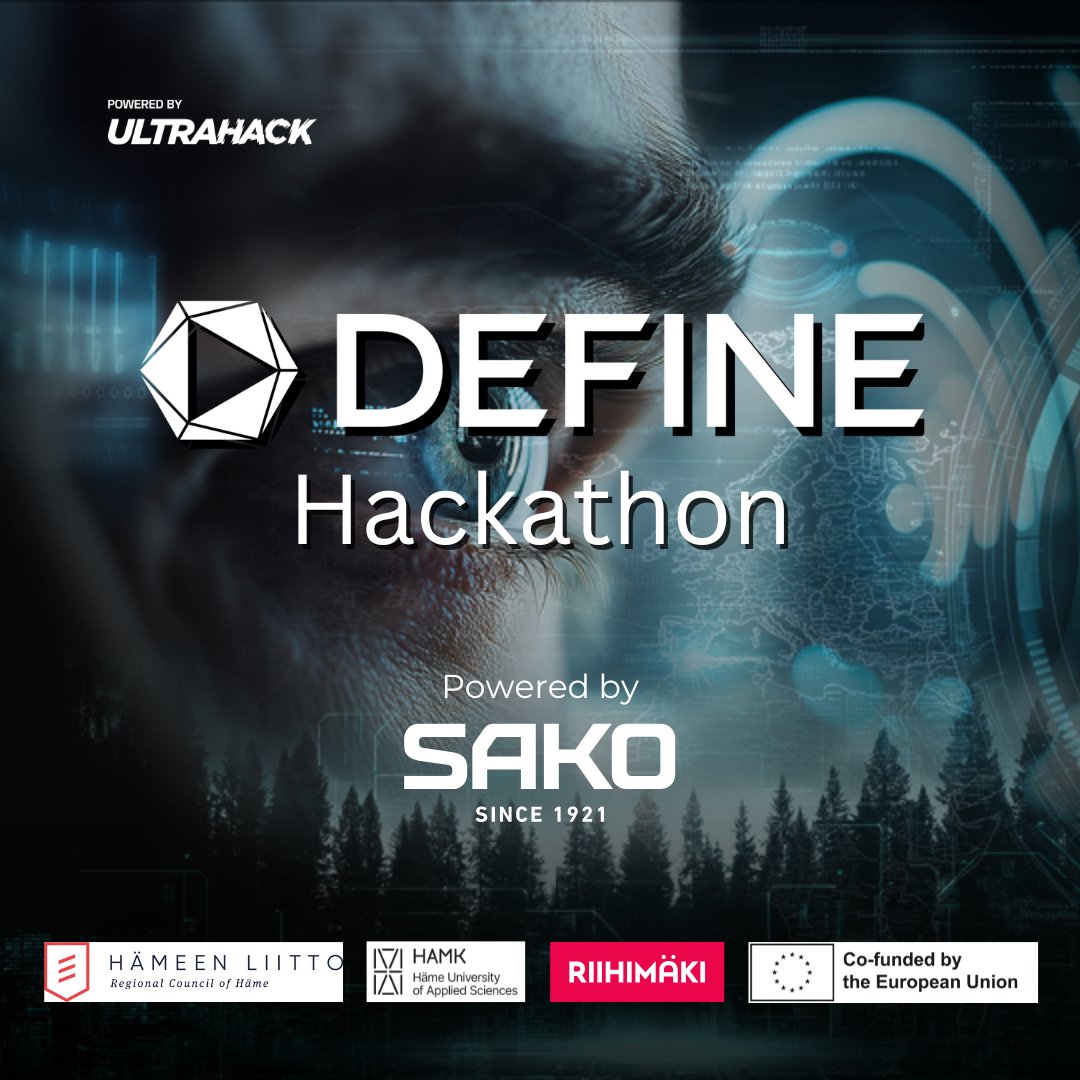 Ready to redefine the future of military &amp; civilian tech?
Join the DEFINE Hackathon 2025! Innovate in robotics, AI, autonomous systems &amp; more. Your idea could shape security and everyday life. 🌐✨

Learn more👉 bit.ly/DEFINE_Sako

#DEFINEHackathon2025 #AI #Innovation