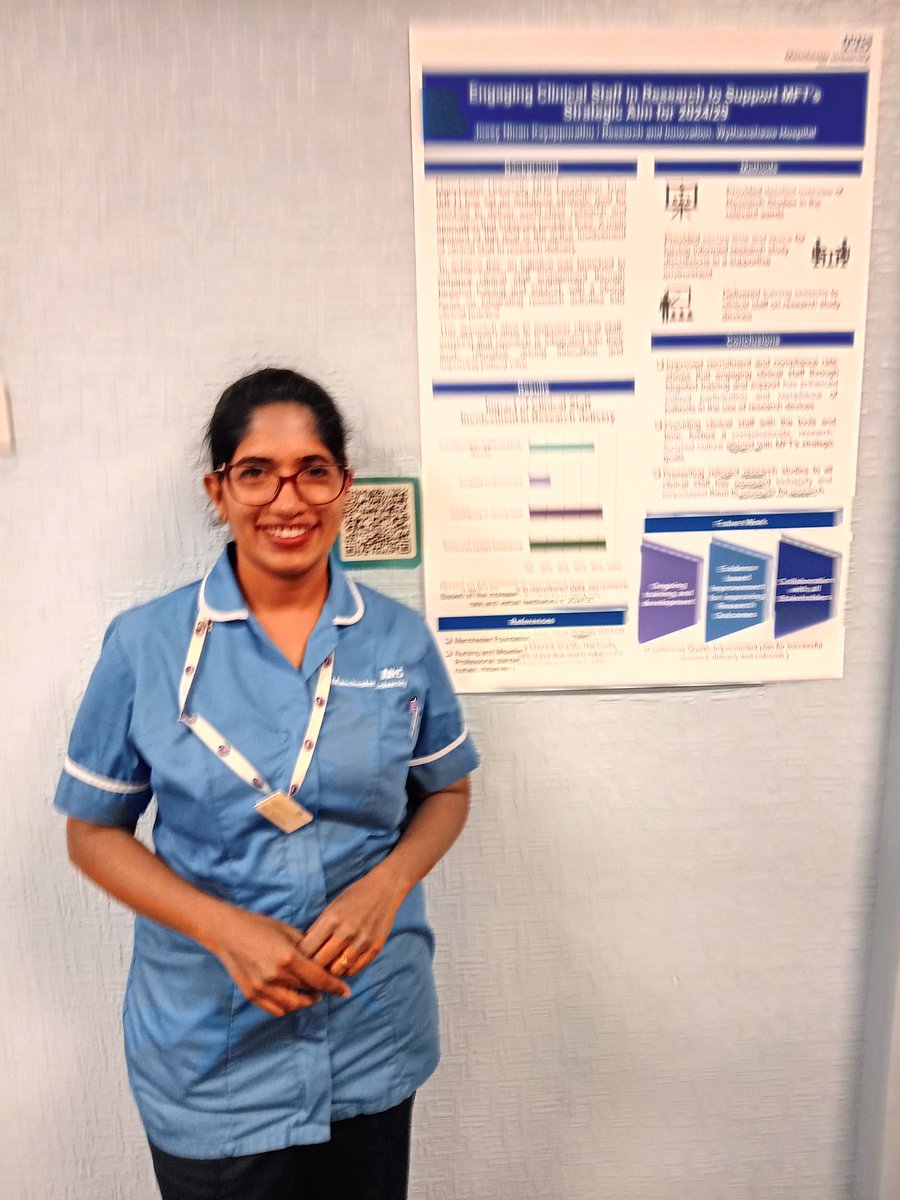 Meet a few of our colleagues who have prepared posters for the #NMAHPMFT25 Conference- have you voted yet? You have until 1pm <a href="/NorthMcrGH_NHS/">North Manchester General Hospital</a> <a href="/MFTnhs/">MFT NHS</a>