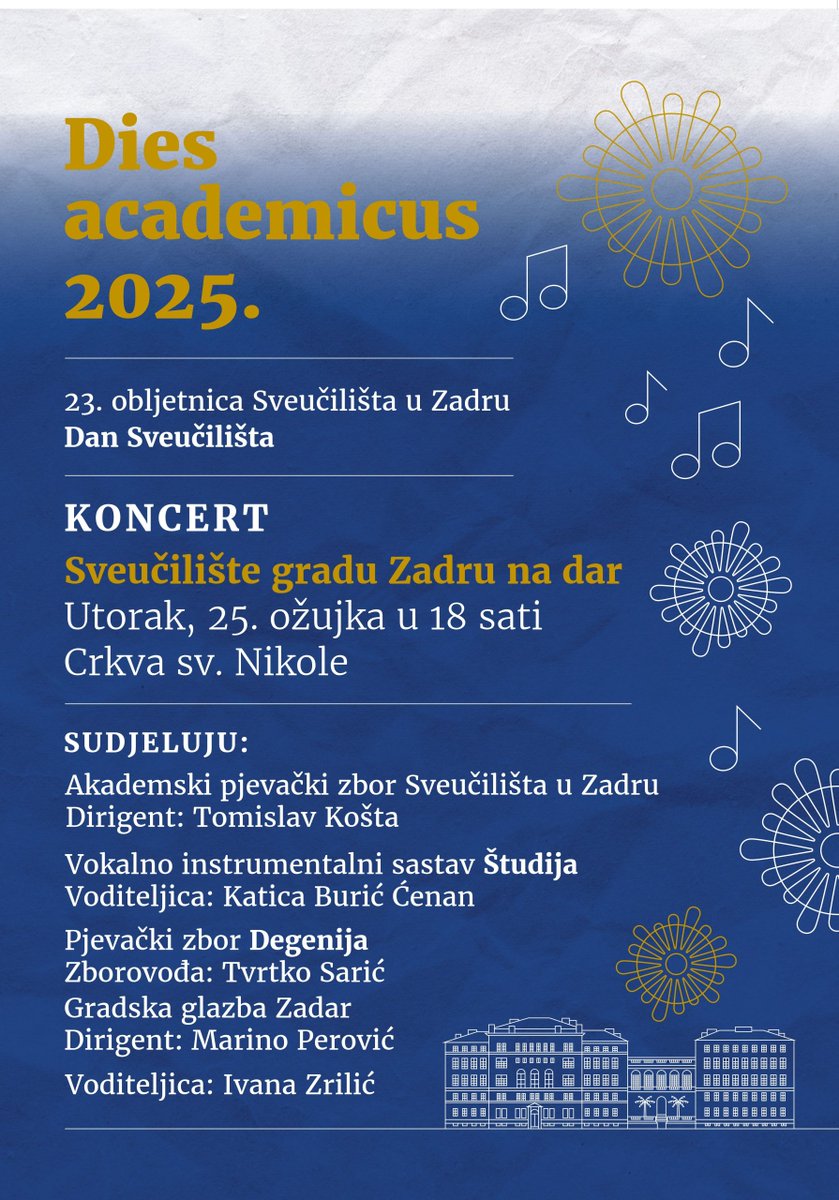 DAN SVEUČILIŠTA U ZADRU Održat će se bogat program događanja   antenazadar.hr/clanak/2025/03…