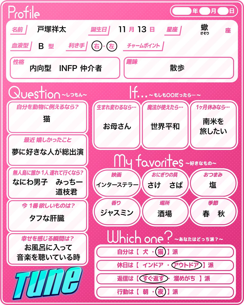 公式】音楽情報番組「Tune」 on X: 