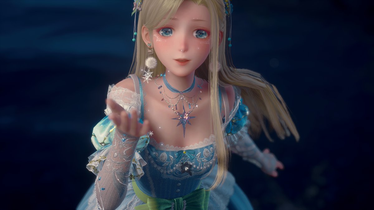 Faendes's tweet image. Trying out this infinity nikki picture thing 🫣