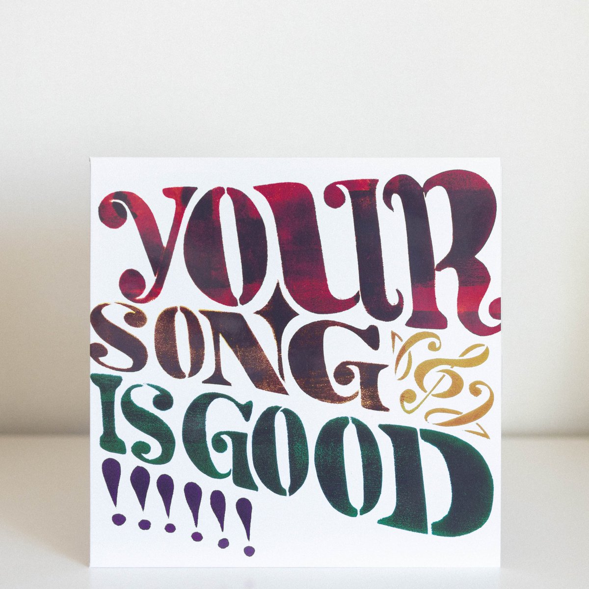 YSIG's tweet photo. 【NEW RELEASE】

2004年リリースの1st Album「YOUR SONG IS GOOD」が初のLP化🎊

6月4日（水）リリース決定！

無礼講な演奏と絶妙な曲順、ライブ感満載の極上な仕上がりの一枚。インナーにはオルガン担当サイトウ”JxJx"ジュンの思い入れタップリな曲解説入り🏝️⛱️😎🤙

🔗 https://t.co/pWI4ejJNMP https://t.co/6v4bBLtOVV
