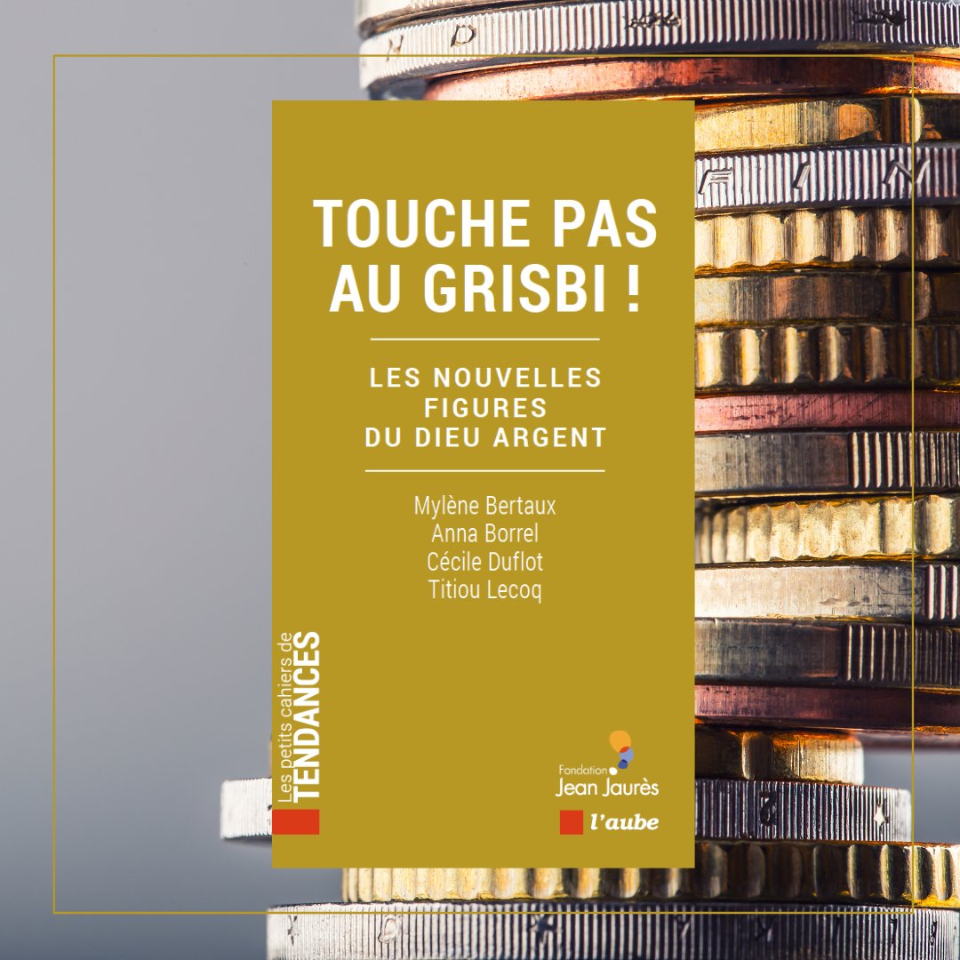 Fondation Jean-Jaurès (@j_jaures) on Twitter photo 💰 L’argent, idole des temps modernes ?
Il façonne nos vies, nos choix, nos relations. Quand il manque, quand il abonde, quand il divise… il est partout.
🔍 <a href="/MyleneBertaux/">Mylène Bertaux - Journaliste 🍭🍬🌈🎀🔥🦩</a>, Anna Borel, <a href="/CecileDuflot/">Cécile Duflot ❄️</a> et <a href="/titiou/">Titiou Lecoq</a> décryptent le pouvoir de l’argent.
jean-jaures.org/publication/to… 💰 L’argent, idole des temps modernes ?
Il façonne nos vies, nos choix, nos relations. Quand il manque, quand il abonde, quand il divise… il est partout.
🔍 <a href="/MyleneBertaux/">Mylène Bertaux - Journaliste 🍭🍬🌈🎀🔥🦩</a>, Anna Borel, <a href="/CecileDuflot/">Cécile Duflot ❄️</a> et <a href="/titiou/">Titiou Lecoq</a> décryptent le pouvoir de l’argent.
jean-jaures.org/publication/to…