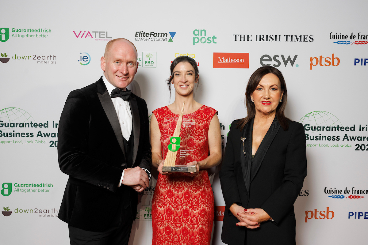 Guaranteed Irish (@guaranteed_irl) on Twitter photo Congratulations to <a href="/SpaceNorah/">Dr. Norah Patten π</a> on receiving the esteemed Guaranteed Irish Special Recognition Award 2025! ππ  πβ¨ 
View our full list of winners here: hubs.li/Q03cTGDL0
The Guaranteed Irish Business Awards are kindly sponsored by <a href="/PTSBIreland/">PTSB</a>
#AllTogetherBetter Congratulations to <a href="/SpaceNorah/">Dr. Norah Patten π</a> on receiving the esteemed Guaranteed Irish Special Recognition Award 2025! ππ  πβ¨ 
View our full list of winners here: hubs.li/Q03cTGDL0
The Guaranteed Irish Business Awards are kindly sponsored by <a href="/PTSBIreland/">PTSB</a>
#AllTogetherBetter