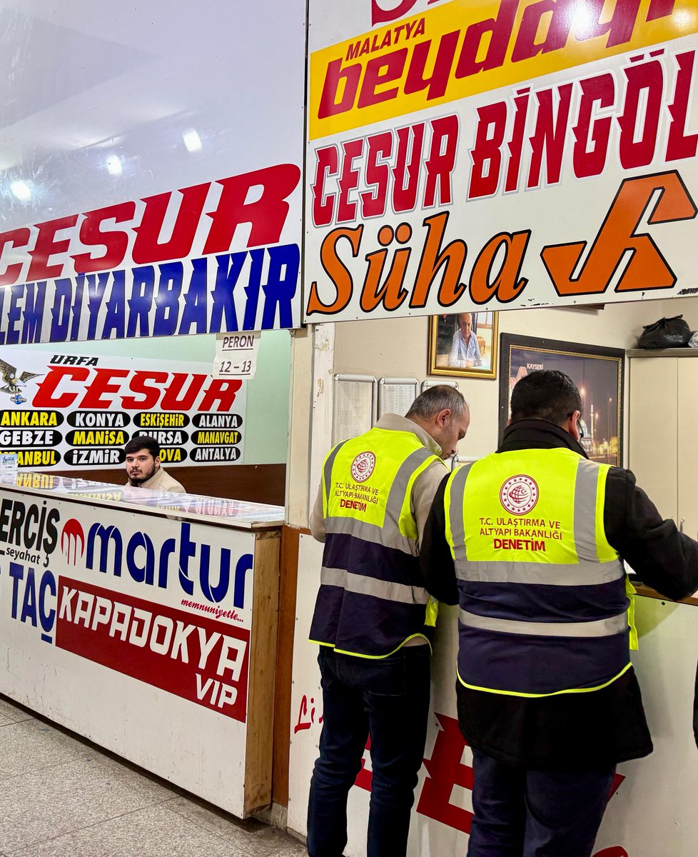 Yaklaşan Ramazan Bayramı öncesi oluşacak yolcu taşımacılığı yoğunluğu dikkate alınarak, önceliğimiz vatandaşlarımızın huzurlu ve güvenli seyahat etmeleri sağlamak için, Osmaniye ilimizde fahiş fiyat ve korsan taşımalara yönelik   denetimler gerçekleştirdik.