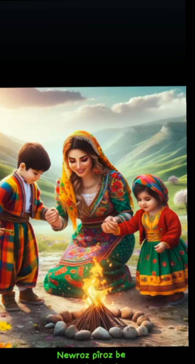 Newroz piroz be 
Newroz kutlu olsun