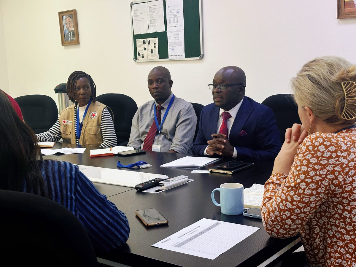 UNHCR ZAMBIA (@unhcrzambia) on Twitter photo 📍On 18 March 2025, #UNHCR Zambia welcomed <a href="/ZambiaRedCross/">Zambia Red Cross Society</a> Secretary General, Mr. Cosmas Sakala, to discuss refugee protection and sustainable humanitarian response. Ms. Preeta Law emphasized integrating refugee support into national services for long-term resilience. 🤝🌍 📍On 18 March 2025, #UNHCR Zambia welcomed <a href="/ZambiaRedCross/">Zambia Red Cross Society</a> Secretary General, Mr. Cosmas Sakala, to discuss refugee protection and sustainable humanitarian response. Ms. Preeta Law emphasized integrating refugee support into national services for long-term resilience. 🤝🌍