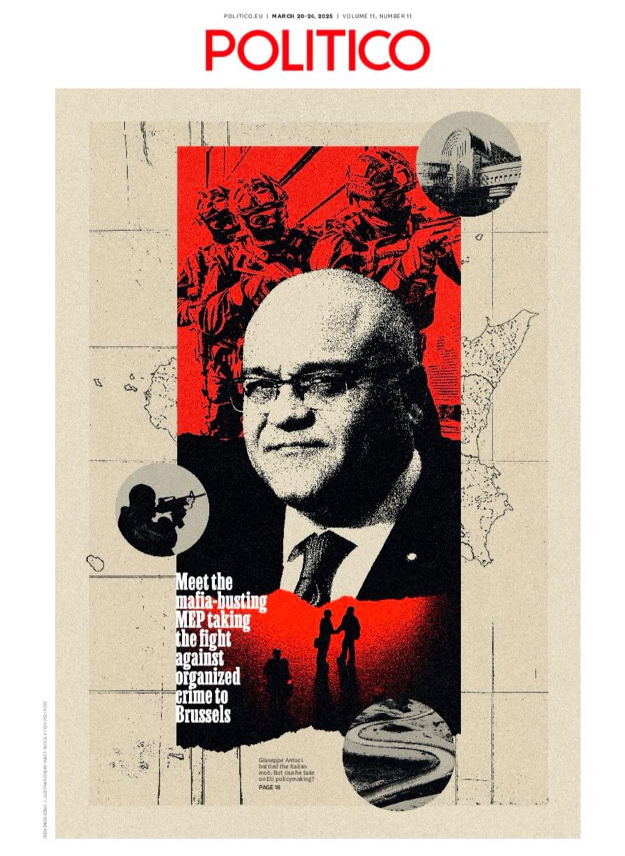 Mentre si inseguono notizie di arresti per casi di corruzione e malaffare anche nelle istituzioni, noi siamo invece orgogliosi di contribuire a dare tutt'altra immagine dell'Italia anche all'estero: una delle più autorevoli riviste d'Europa, Politico, ha riservato la prima pagina