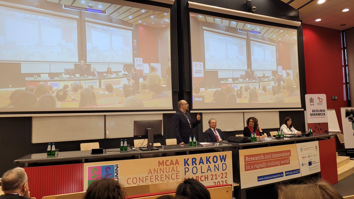 Pablo E. Tomatis (@pabloetomatis) on Twitter photo #MCAAConf2025 is happening now at #Krakow 🇵🇱. As chair of <a href="/MCAA_Argentina/">MSCA-Argentina</a>, attending to the main event of <a href="/Mariecurie_alum/">Marie Curie Alumni Association (MCAA)</a> is a privilege. Many useful tips and resources to learn. #MCAAConf2025 is happening now at #Krakow 🇵🇱. As chair of <a href="/MCAA_Argentina/">MSCA-Argentina</a>, attending to the main event of <a href="/Mariecurie_alum/">Marie Curie Alumni Association (MCAA)</a> is a privilege. Many useful tips and resources to learn.