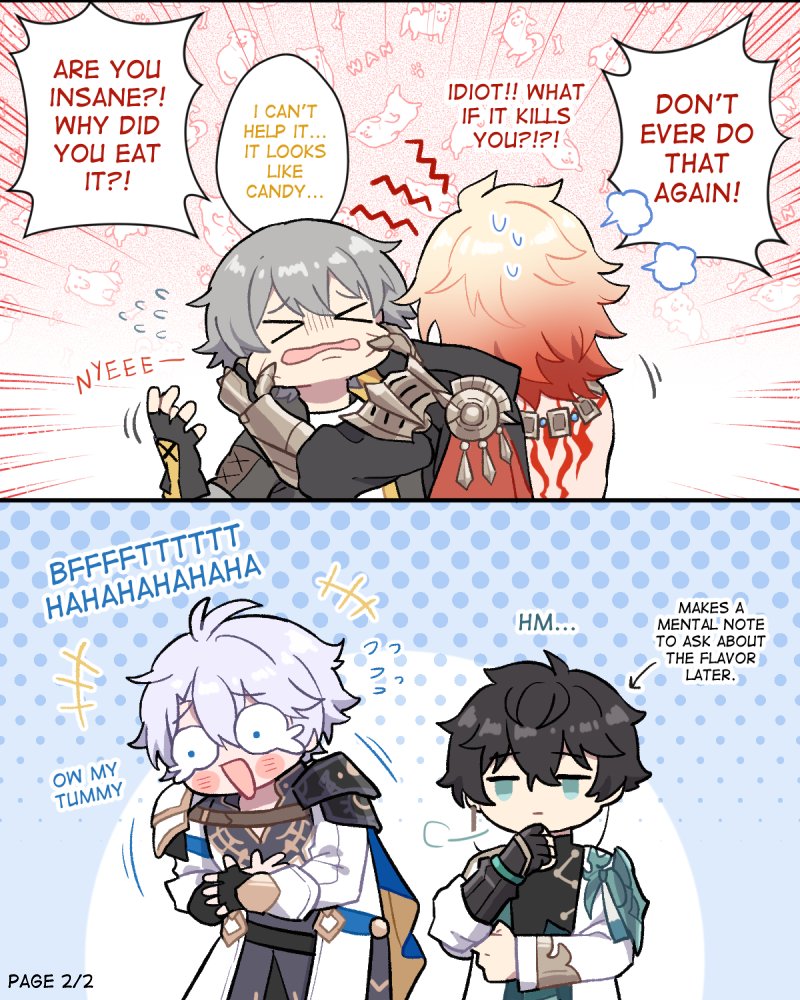 Tsar (@nutritsari) on Twitter photo He ate dirt and trash, of course he'd eat that too... Mydei is shook 🤣
#MydeiUnleashed #HSRMydeiComic #Mydei #honkaistarrail #hsrcreators #hsrfanart He ate dirt and trash, of course he'd eat that too... Mydei is shook 🤣
#MydeiUnleashed #HSRMydeiComic #Mydei #honkaistarrail #hsrcreators #hsrfanart