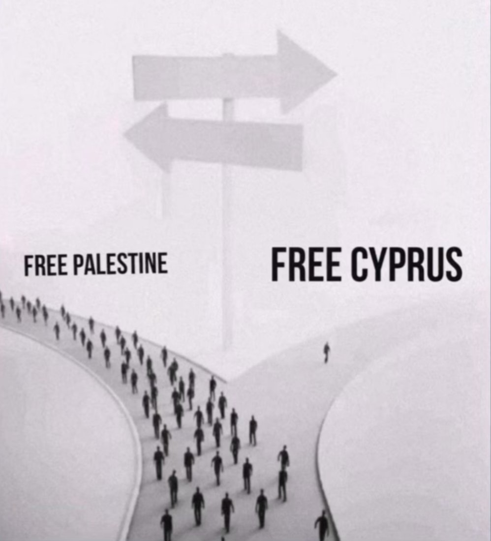 HellenicEchoes's tweet image. REMINDER!!! Half of Cyprus is still occupied by the terrorist state of Turkey.