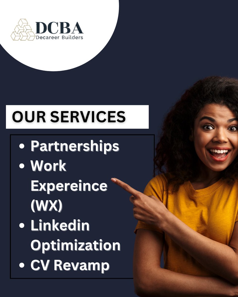 DecareerAcademy's tweet photo. At DCBA, we go beyond offering top-notch tech courses—we provide comprehensive services to support your career growth and success whether as an individual or as an organization:

🚀 Ready to take the next step? Send us a DM om to get started! https://t.co/3JQle1rt5Q