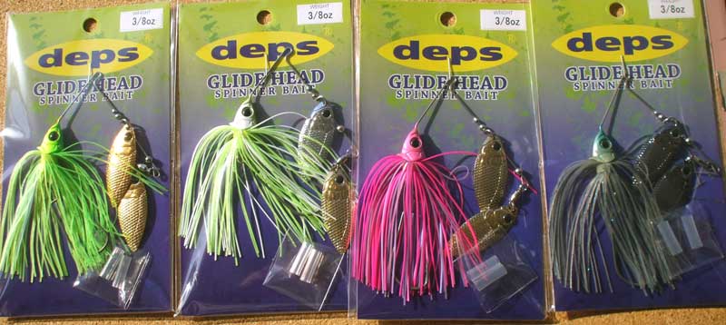 デプス deps グライドヘッドスピナーベイト 3/8oz ②（ハニー