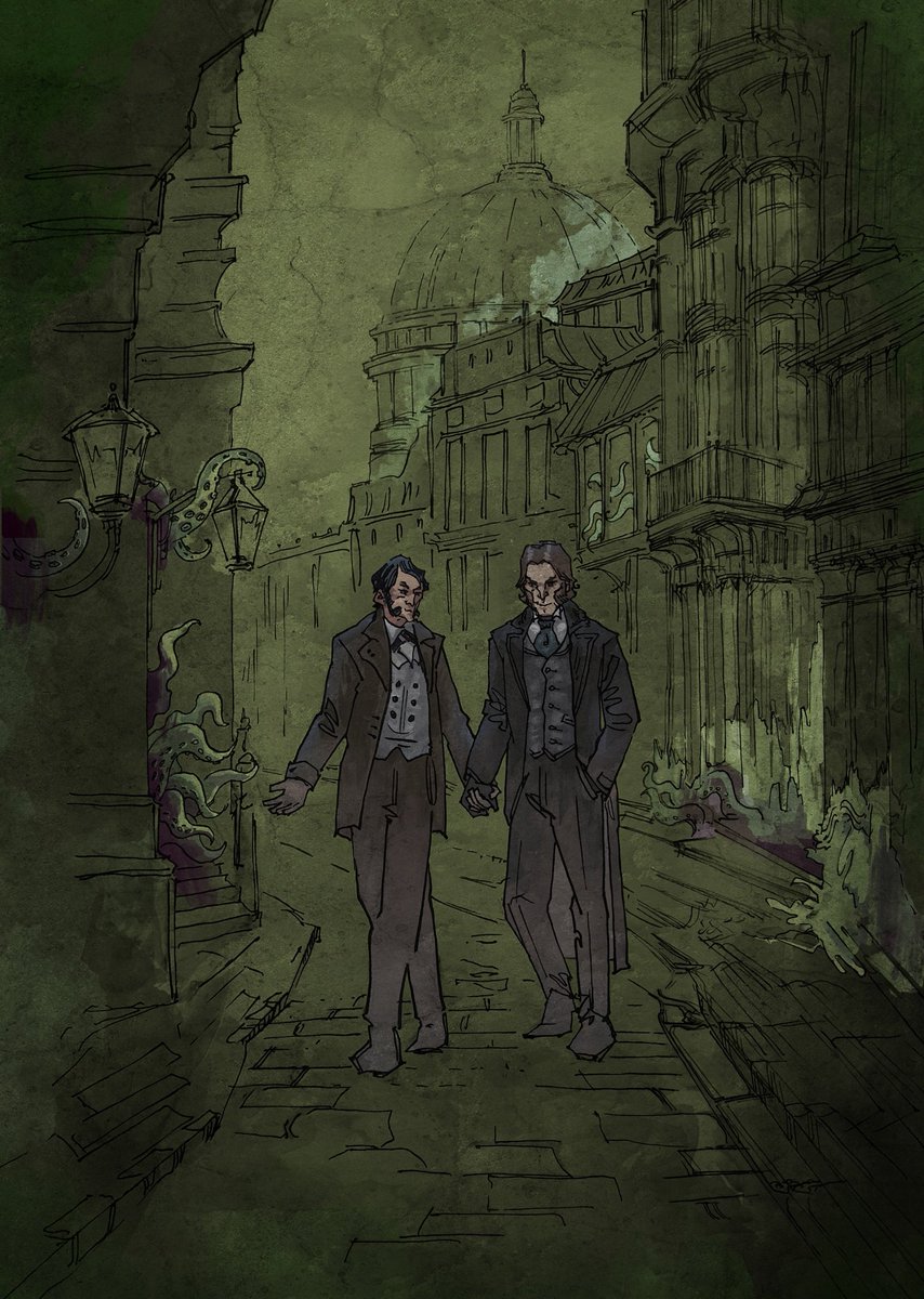 I am a rational man, but I have learned the value of a good companion, and from the moment I clapped eyes on you, I knew I trusted you as well as I do myself. Yes, I want you with me
#Sheriarty #SherlockHolmes #Lovecraft