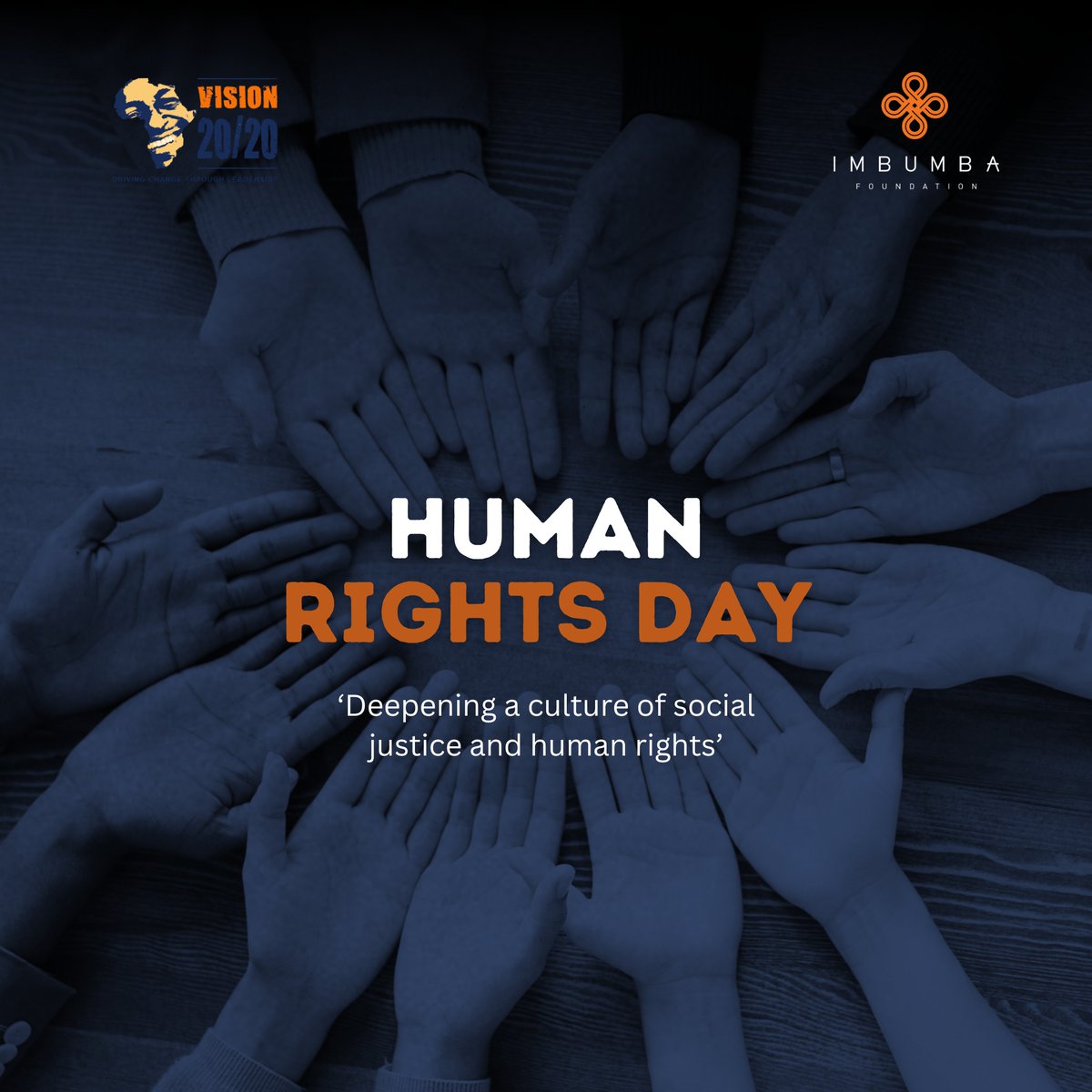 Vision2020_IF's tweet image. As we celebrate Human Rights Day themed, 'Deepening a culture of social justice and human rights', we encourage everyone to actively participate in building a future where dignity, equality, and social justice are realized.

#HumanRights
#Inclusion
#DrivingChangeThroughLeadership