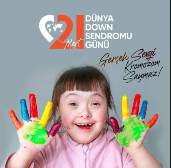 Temiz kalpleriniz ve güzel yüzlerinizle hayatımıza kattığınız +1 değerin farkındayız.  #DownSendromuFarkındalıkGünü