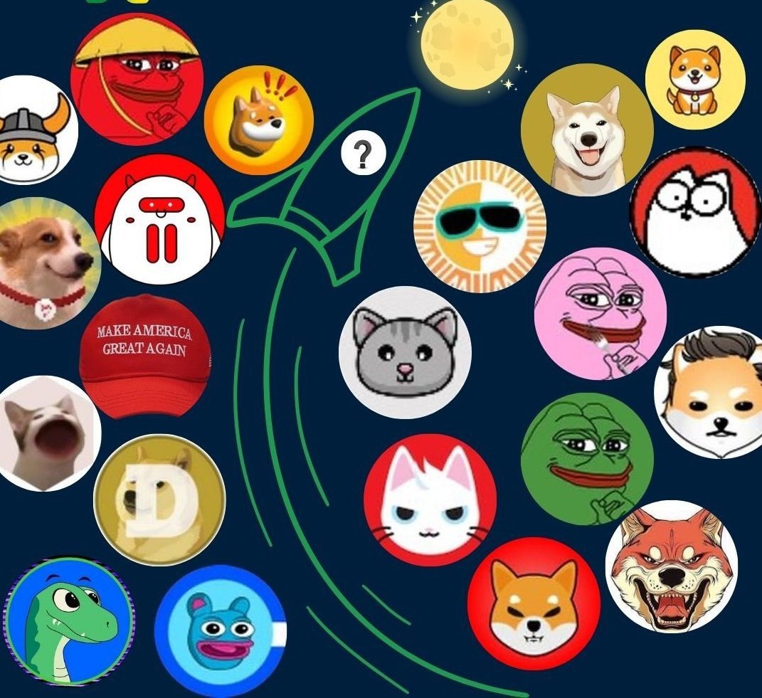 777cryptoCom's tweet photo. Which #memecoin do you think is going to the moon?
Comment the ticker below! 👇
$PEPE 
$PEIPEI 
$FLOKI 
$psps 
$Neiro 
$PORK 
$MEW 
$PHIL 
$BULL 
$SUNDOG 
$SUN 
$MAGA 
$BRETT 
$POPCAT 
#DogelonMars 
#BabyDoge 
$BONK 
$SHIB 
$DOGE https://t.co/8GhHR6TrfZ