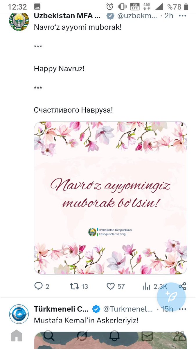 TasliSerap's tweet image. Börteçine kurdun adı, 
Ergenekon yurdun adı,  
Dört yüz sene durdun, hadi! 
Çık, ey yüz bin mızrağımız!   

Türk’ün Ergenekon’dan çıkışının günü, baharın ve doğanın “Yenigün”ü #NevruzBayramımız kutlu olsun! #Nevr